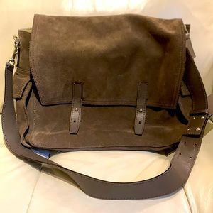 Max Mara Suede Messenger Bag